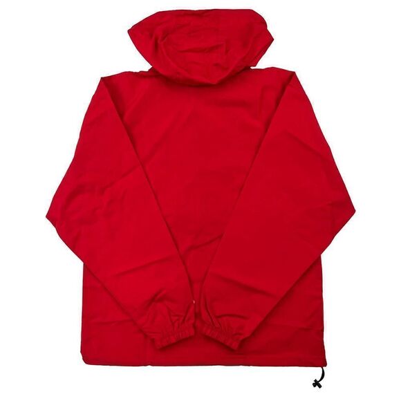 New Champion Men US S Red Anorak Windbreaker jacket Sport casual Logo  - Picture 2 of 12